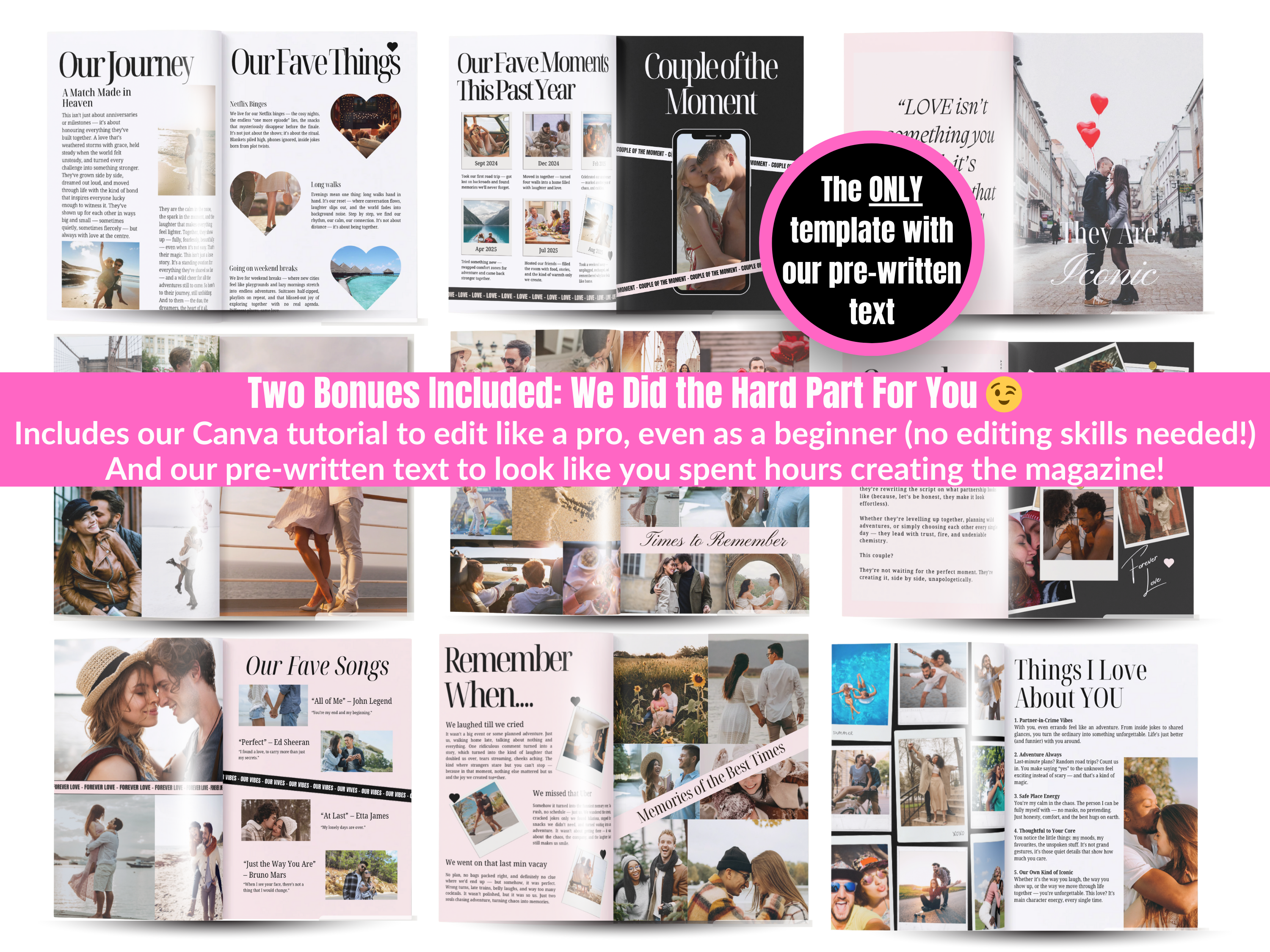 Couples Magazine Template