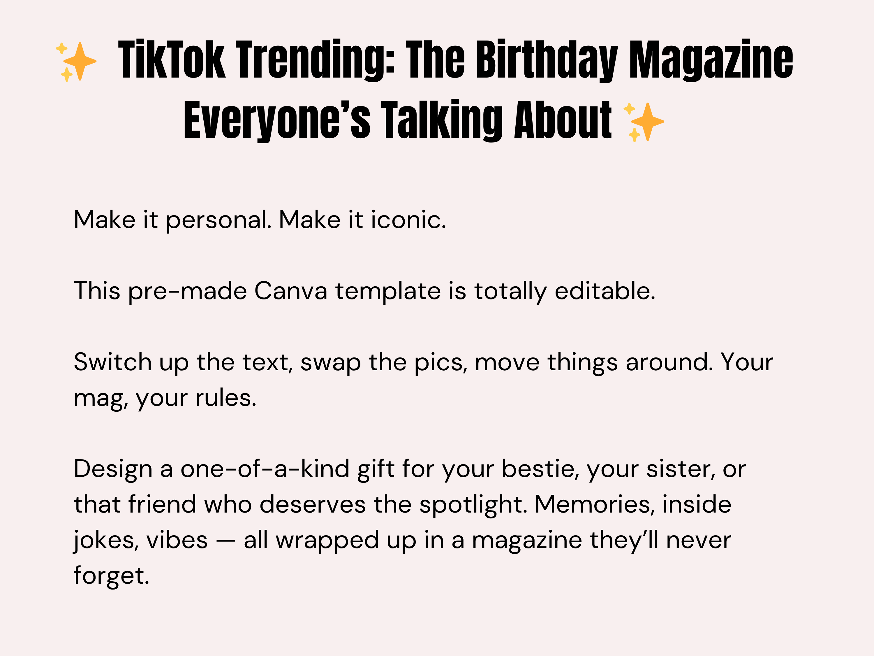 gift for her birthday