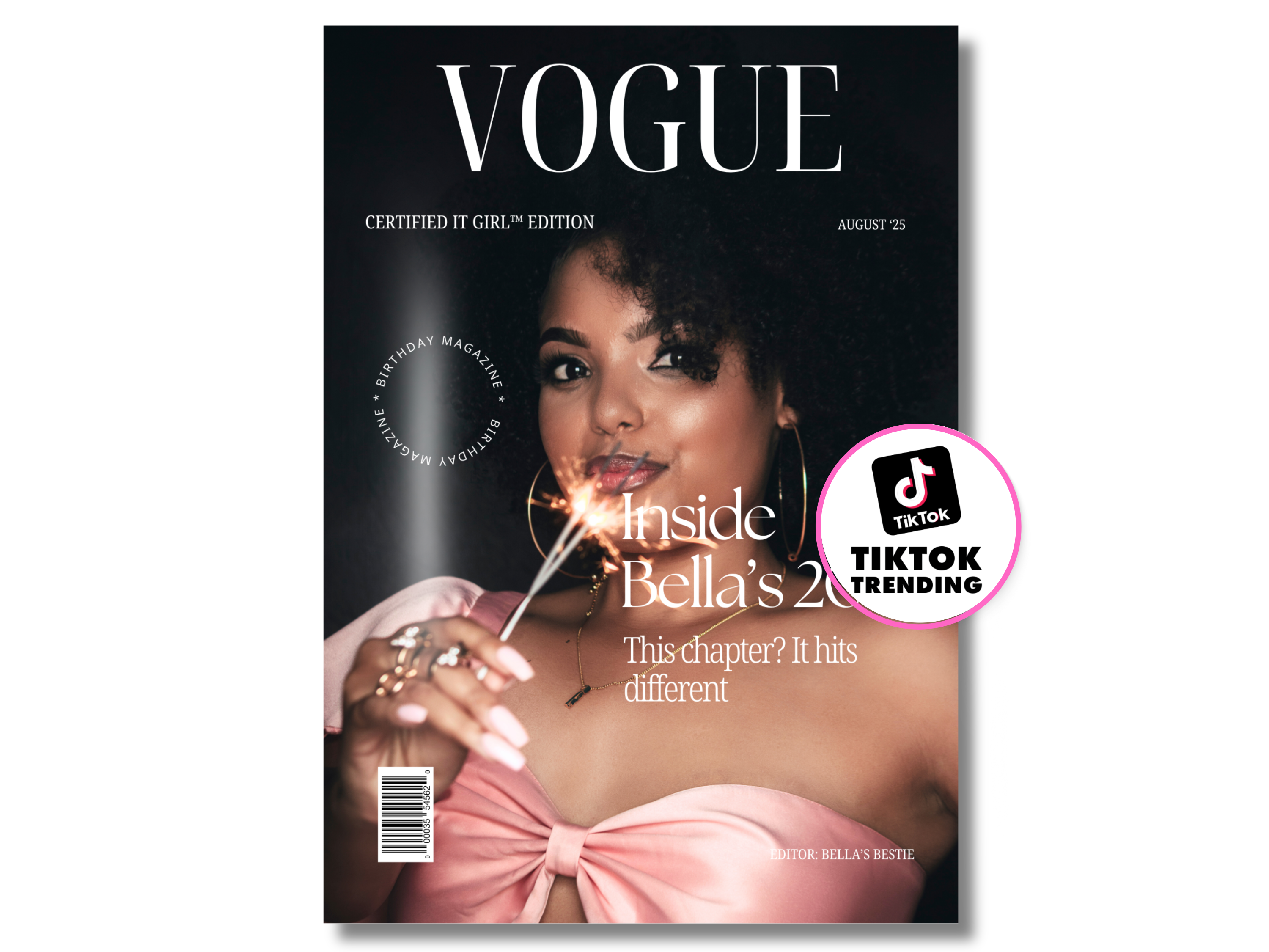 Birthday Magazine Template