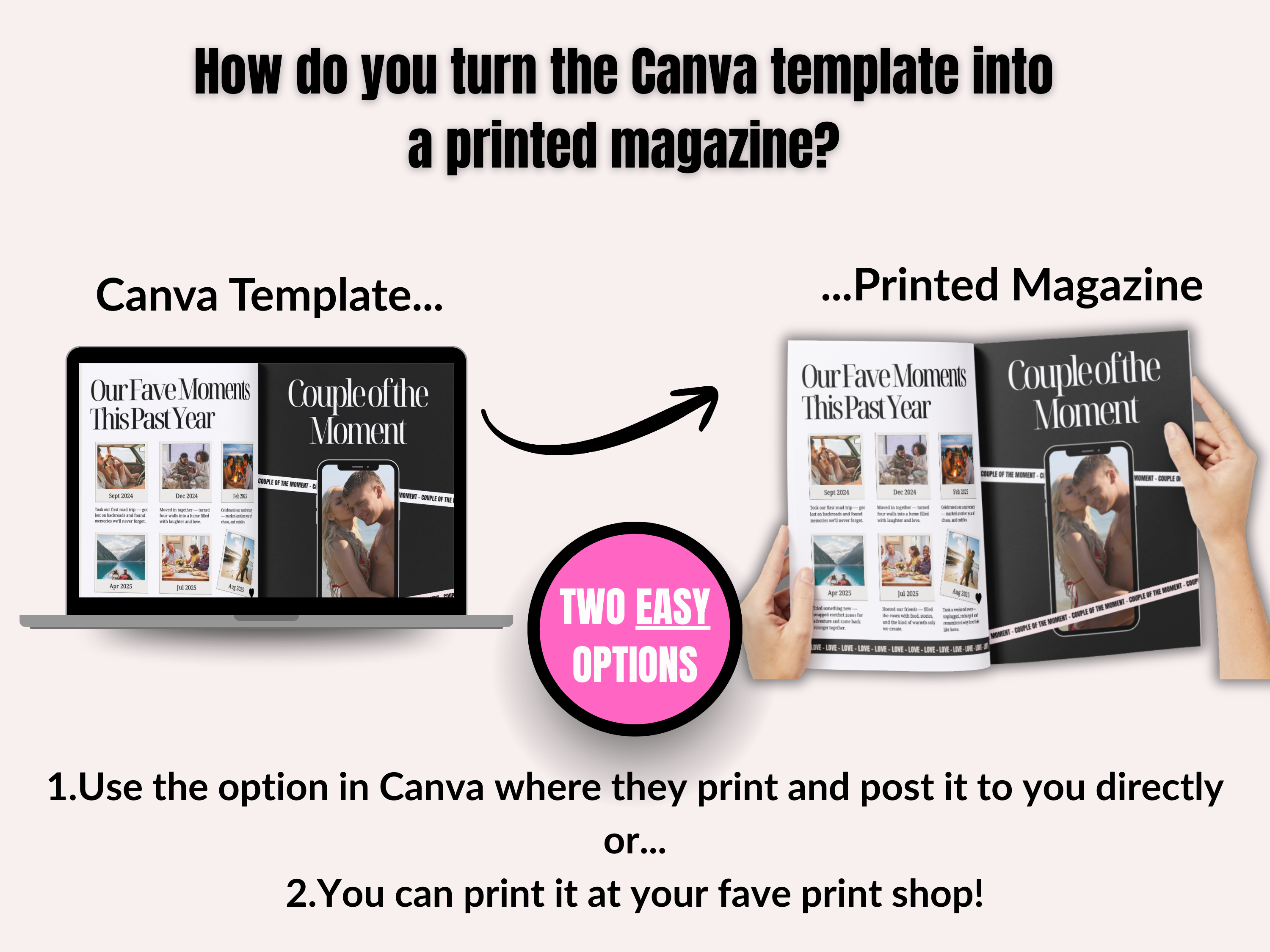 Couples Magazine Template