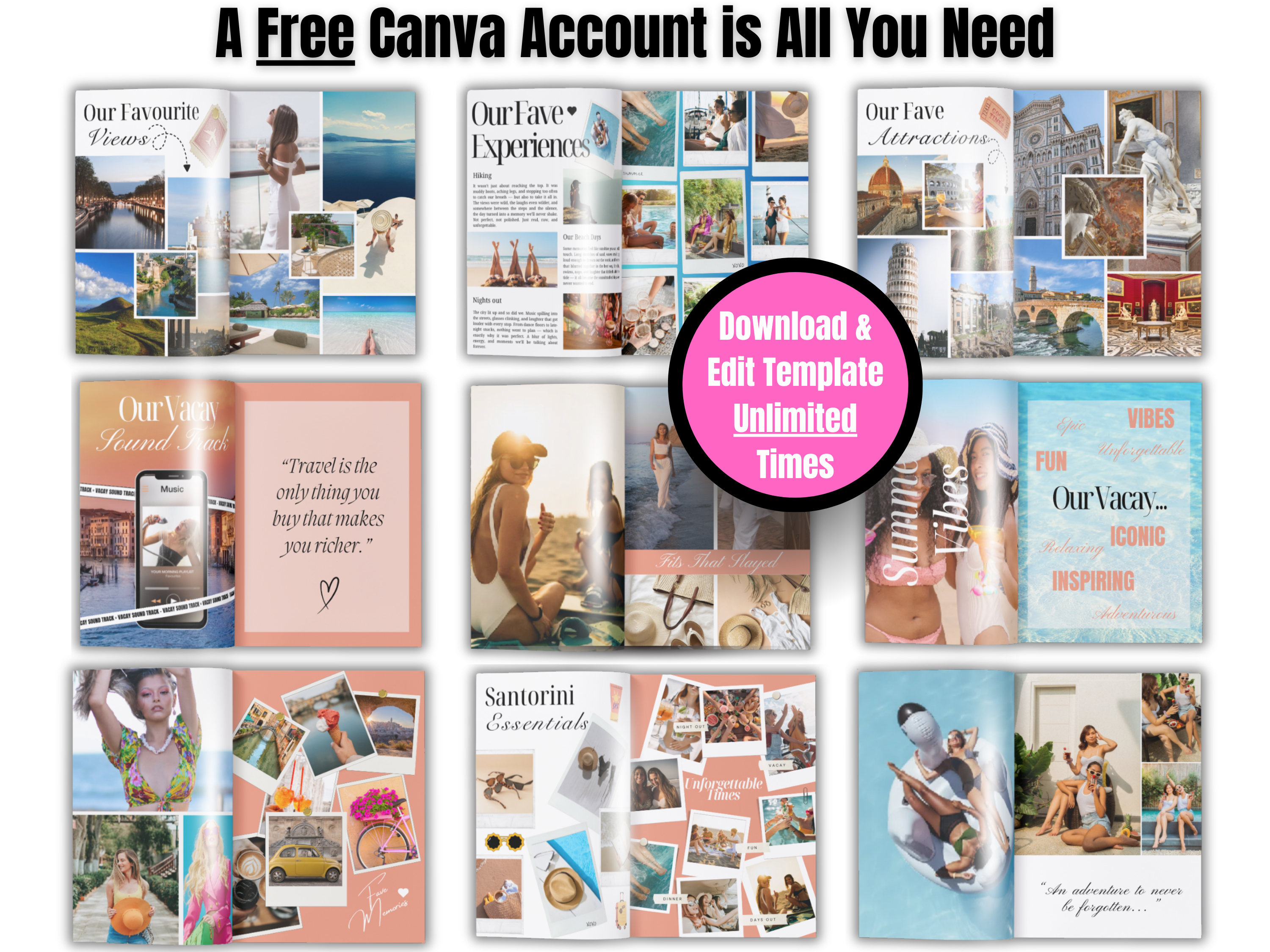 Travel Magazine Template