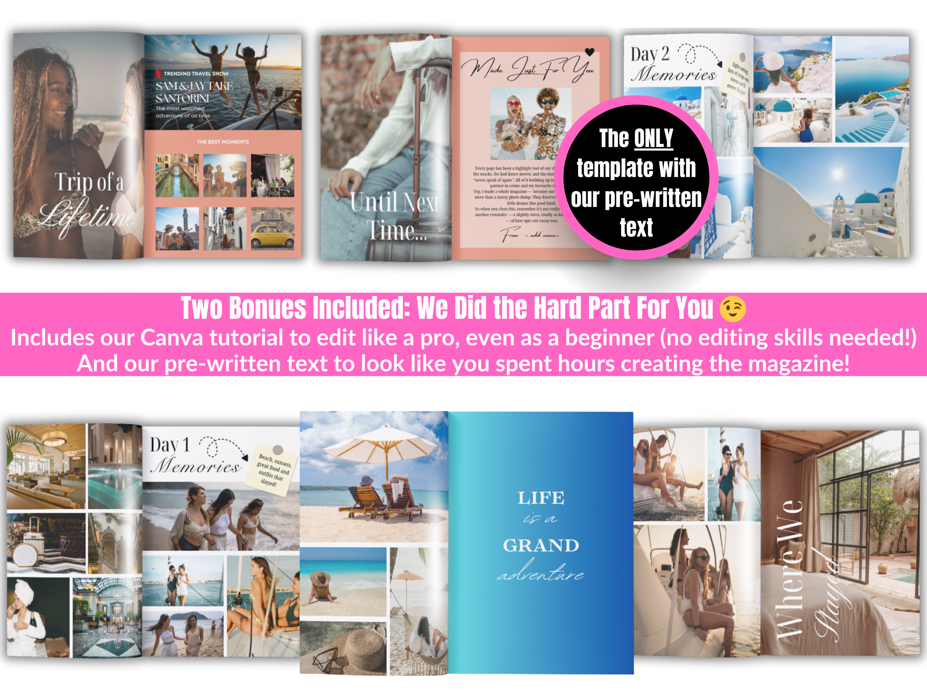 Travel Magazine Template