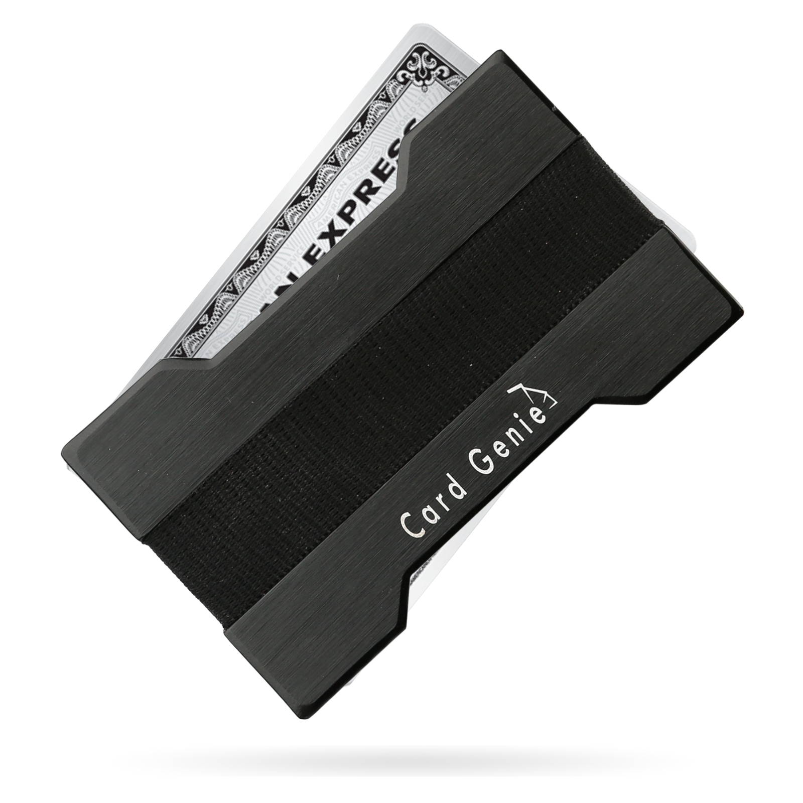 Card Genie TitanBand - Metal Card Holder| 10 Cards & Cash